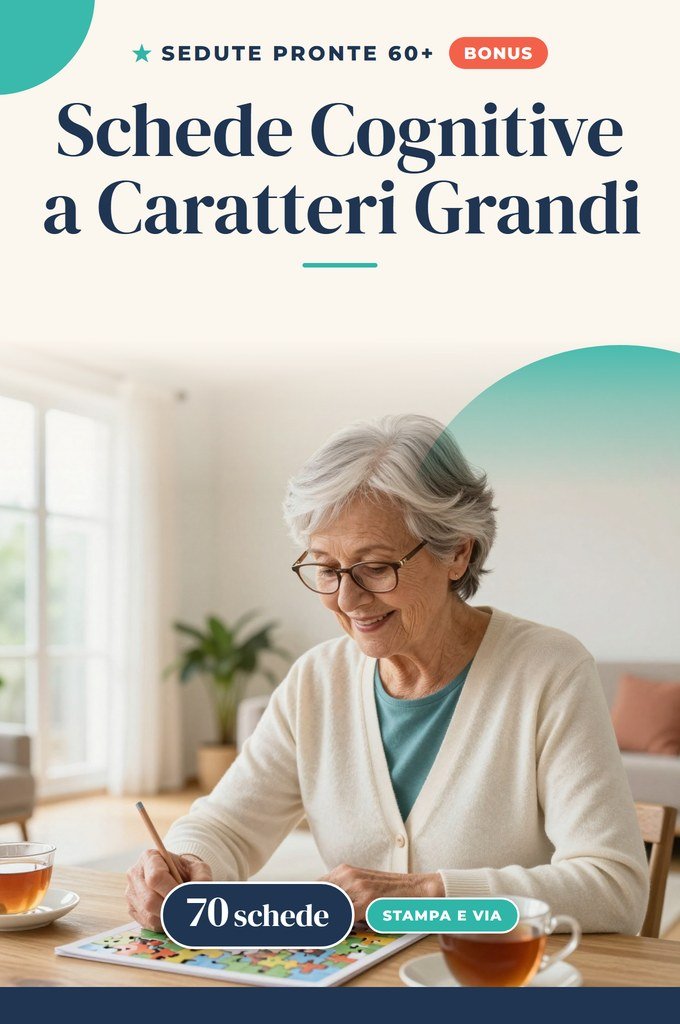 Schede Cognitive a Caratteri Grandi
